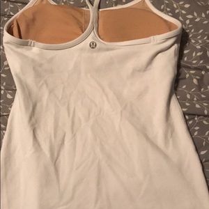 White lulu power y tank